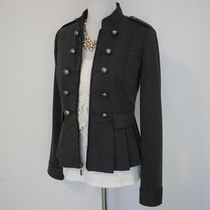 APT 9 Size Small Gray Military Jacket Blazer